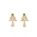 Christmas Tree Earrings
