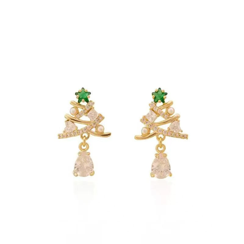 Christmas Tree Earrings